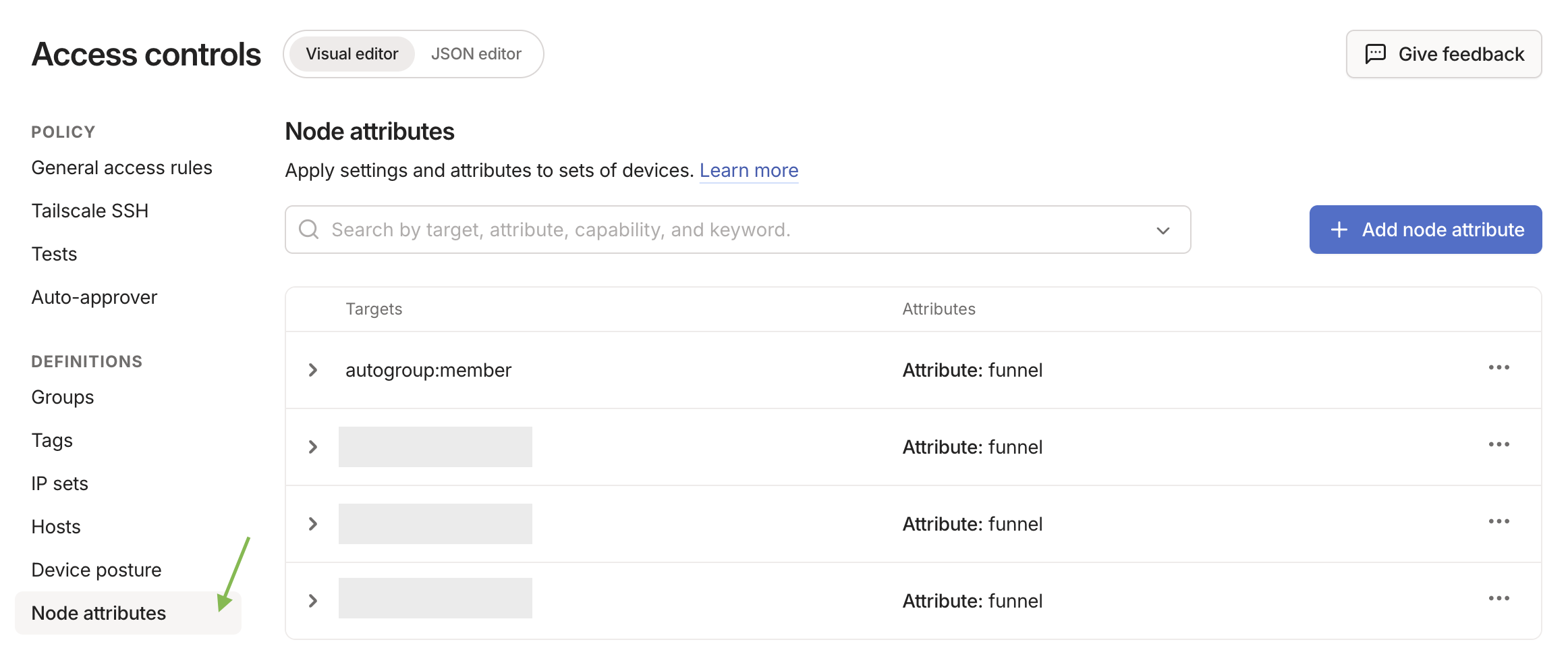 Add Node Attribute